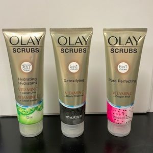Olay scrubs hydrating, detoxifying, pore perfecting